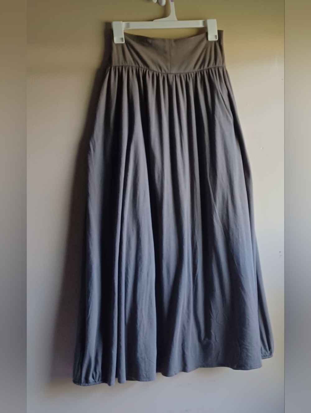 GARNET HILL Maxi Skirt High Waist With Pockets In SzXL